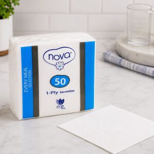 nova-50s-1ply-servietes-white